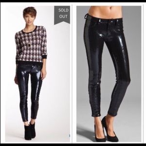 NWT Blank NYC Spray On Sequin Pant